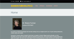 Desktop Screenshot of drsharonfurman.com